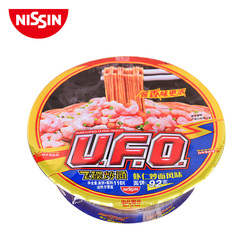 NISSIN/日清 UFO经典虾仁风味炒面116g/碗 速食方便面拌面