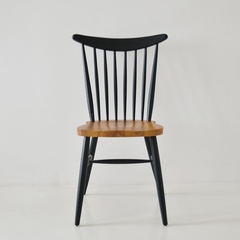 美式餐椅实木 色彩时尚 全实木餐椅 水曲柳休闲椅HR6112
