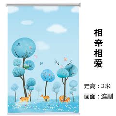 特价卷帘浴室厨房卷轴窗帘洗手间卷画卧室拉帘卫生间百叶遮光防水