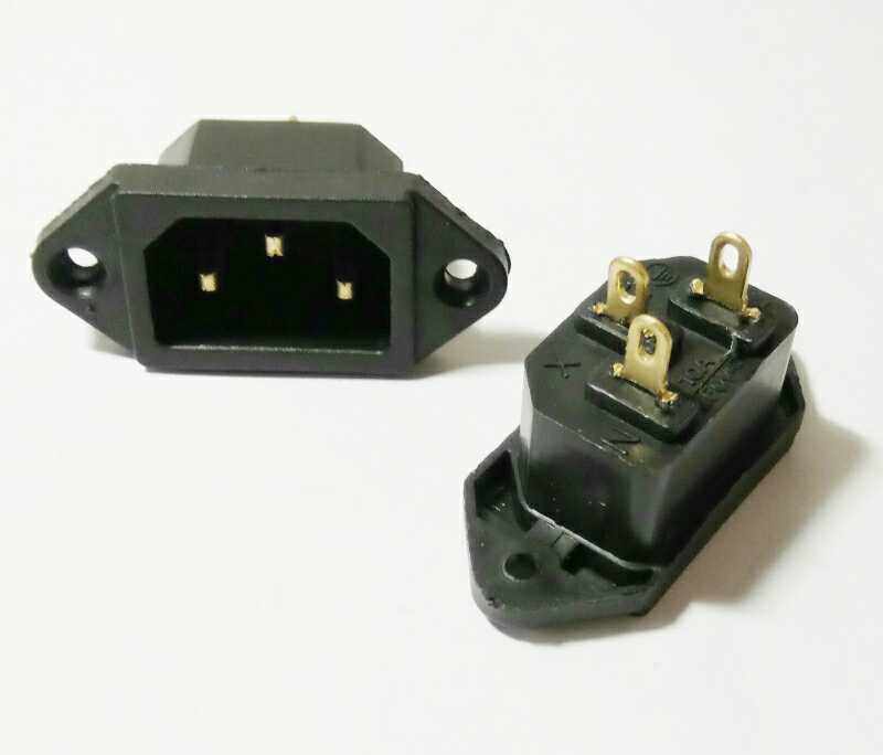 电饭锅电饭煲纯铜电源插座三孔品口插片式通用厨房配件 - 杂货商行