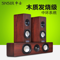 SNSIR/申士 Y-30家庭影院中置环绕HIFI音箱无源专业书架音响套装