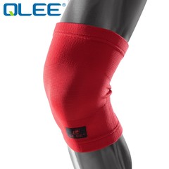 qlee健身护膝健美举重深蹲硬拉跑步弹力针织保暖运动护具1103