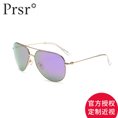 Prsr帕莎2016 新款男士太阳镜偏光眼镜墨镜可配近视墨镜J6416