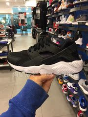 耐克Nike Huarache GS 华莱士 黑白奥利奥 女鞋 跑步鞋654275-011