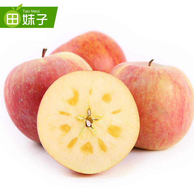 【田妹子】山西冰糖心红富士苹果8斤新鲜水果 产地直发非阿克苏产品展示图5