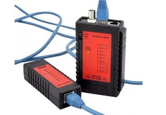精明鼠468BL网线测试仪 网络测线仪 BNC电话网线测线仪送电池