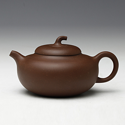 国家级工艺师 刘忠泽 《茄段》 原矿紫泥 400cc