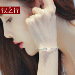 银之行S925银耳钉女日韩国风气质银耳环简约甜美个性百搭时尚饰品