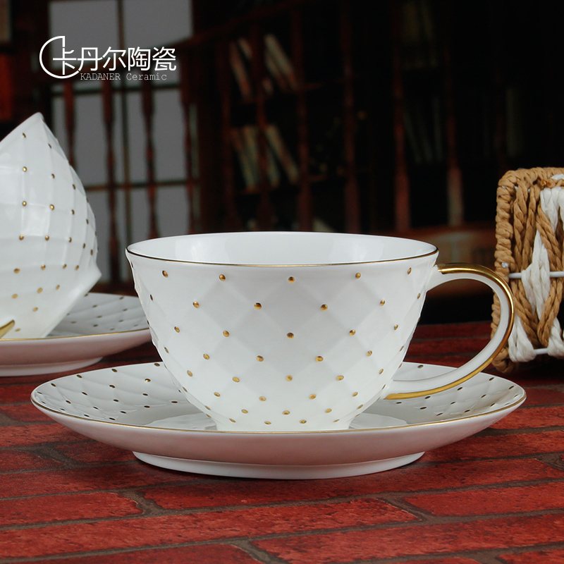 骨瓷咖啡杯欧式高档奢华情侣对杯 英式花茶红茶杯子陶瓷杯具包邮