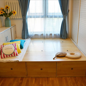 向南家居沈阳沙发床专业定制厂家定做家具订制环保储物抽屉炕