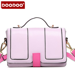 Doodoo2015 winter contrast color shoulder bag handbag Crossbody bag handbag autumn candy-small bag