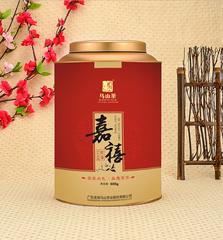 马山嘉禧红茶 土豪金桶装红茶 净含量600g 钜惠