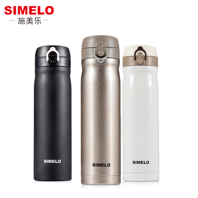 SIMELO施美乐印象车时代弹口保温杯不锈钢真空水杯350ml~500ml产品展示图2