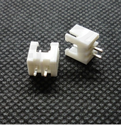 插座xh2.54-2p间距2.54mm 拔插式 接插件 端子 白色座子10个现货