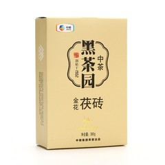 中粮 中茶黑茶园 湖南安化黑茶 茯砖 经典润黑 金花茯砖380g