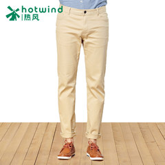 Hot spring spring men's pants feet pants men's Slim pants straight leg waist pants men 04W5100