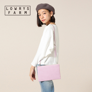 日本品牌bruno collecpoint LOWRYS FARM日本品牌信封斜挎包單肩手拿包女729320 日本品牌包包