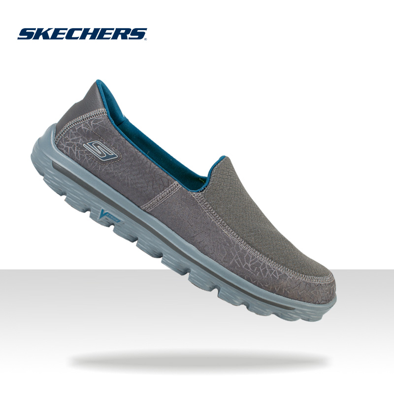 Skechers斯凯奇男豆豆鞋 车缝线舒适套脚鞋 轻便休闲健步鞋53886-tmall.hk天猫国际产品展示图1