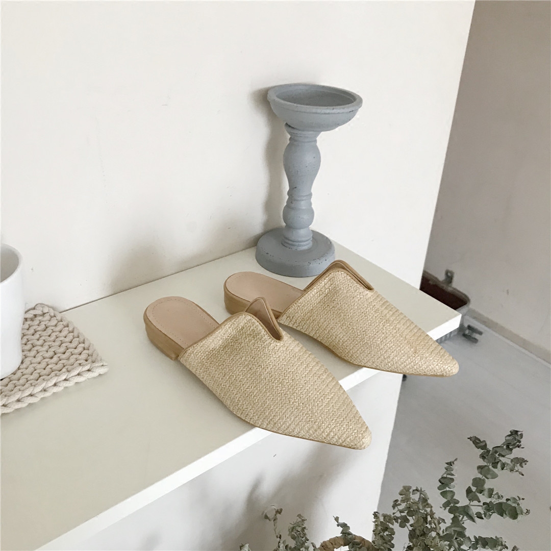 平底尖头鞋韩国