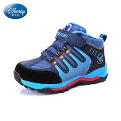 迪士尼正品儿童运动鞋冬新款男童休闲鞋学生跑步鞋中童登山鞋童鞋