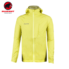 MAMMUT/猛犸象 男士DRYtech防水轻薄皮肤风衣MTR 201 Rainspeed