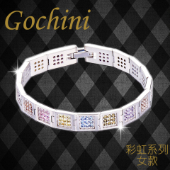 Gochini 简约个性手链男女情侣一对日韩版送女朋友生日礼物首饰品