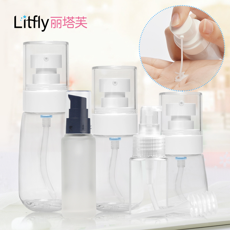 Litfly丽塔芙 分装瓶 洗面奶乳液瓶 按压瓶 化妆瓶旅游日常产品展示图3