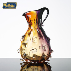 创意婚礼花瓶欧式玻璃花器客厅摆件现代时尚落地大简约家居装饰品