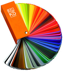 包邮 RAL-K5 德国劳尔色卡 全光泽 油漆涂料工业专用色卡
