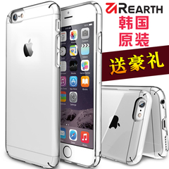 韩国Rearth iPhone6手机壳6s苹果6Plus超薄PC创意简约挂绳套硬壳