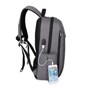 15吋電腦包推薦 2020新款電腦包學生休閑書包旅行背包雙肩包 商務旅行電腦包防水 閃電背包