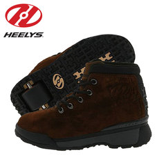 美国 heelys 专柜正品 暴走鞋 男 女 儿童轮滑鞋高帮柳钉休闲款