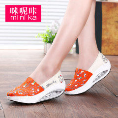 Microphone clicking fall 2015 Korean shook his shoes canvas shoes women fashion foot foot lazy shoes women's shoes