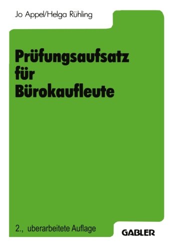 【预售】Prufungsaufsatz Fur Burokaufleute: Ein Lehr- U...