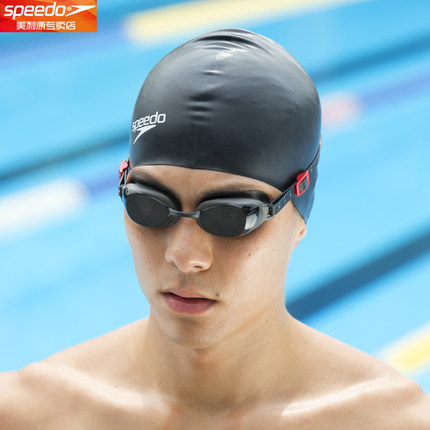 正品 speedo/速比濤 矽膠遊泳帽 長發遊泳帽 男 女款防水專業泳帽 - 17711518943