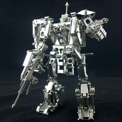 全金属组装机甲机械党模型玩具情人节礼物送男友拼装创意机器人
