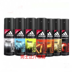 adidas阿迪达斯男士香水止汗香体喷雾150ml 冰点激情天赋能量多款