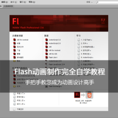 史上最全Flash动画制作完全自学教程 网页美工 视频教程 永久学