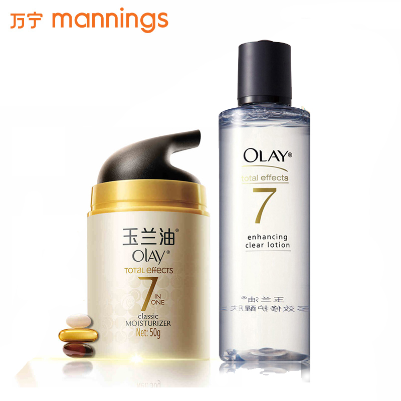 Olay/玉兰油多效修护霜+醒肤水 面部套装 淡纹提亮肤色 紧致肌肤产品展示图3