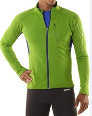 正品现货 Salomon XA Midlayer Top萨洛蒙男款超柔透气修身抓绒衣