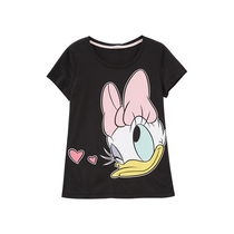 美特斯邦威2015秋装新款女MTEE唐老鸭情侣针织短袖T恤吊牌价99元