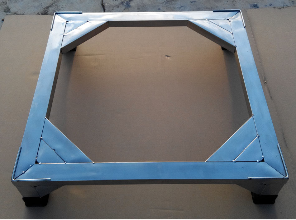 精品304不锈钢洗衣机底座托架底架滚筒洗衣机架冰箱托架底座架子