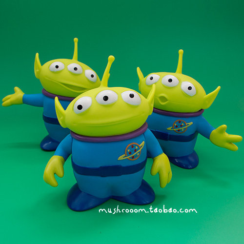 日单手办三眼仔toy玩具总动员公仔摆件搪胶动漫模型人偶玩具礼物