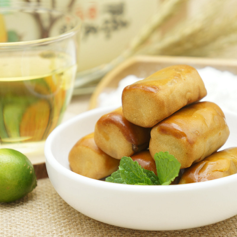 道滘佳佳美手作陈皮饼260g东莞特产馅饼老式小吃手工休闲端午零食