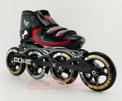 韩国STS款8层波纤速滑鞋竞鞋 直排轮成人儿童男女轮滑鞋溜冰鞋