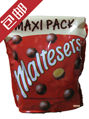 英国产进口Maltesers 麦丽素麦提莎脆心牛奶巧克力300克 现货包邮