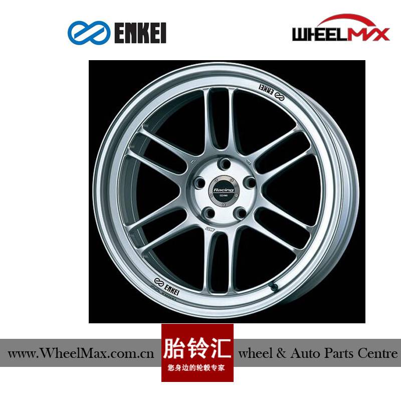 日本enkei rpf1款运动改装轮毂轮圈 银色 15寸16寸17寸18寸19寸