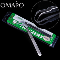 OMAPO vetus 精密防静电 高密合度嫁接种植睫毛弯头直头镊子
