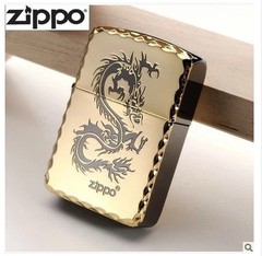 打火机zippo正版旗舰店复刻金龙zioop打火机正品限量zoop刻字芝宝