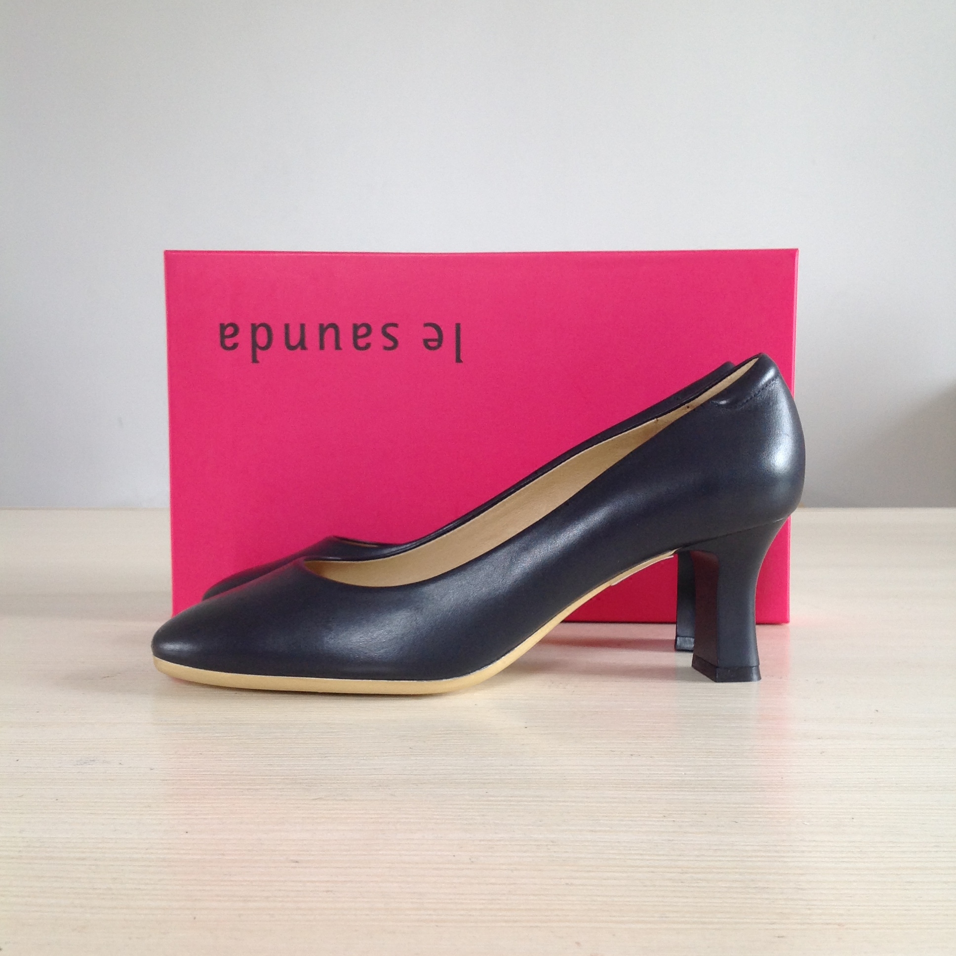 南航莱尔斯丹lesaunda空姐鞋职业时尚通勤职业舒适女单鞋高跟鞋